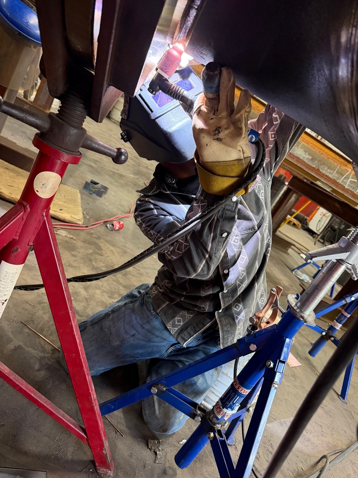 Welder at Work