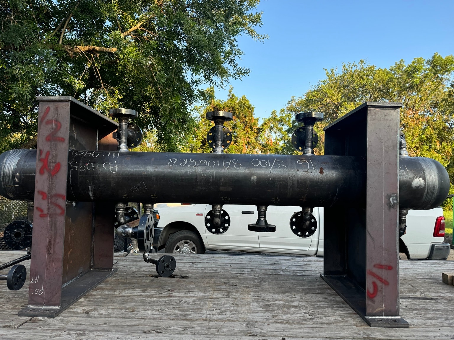 Carbon Steel Pipe Header