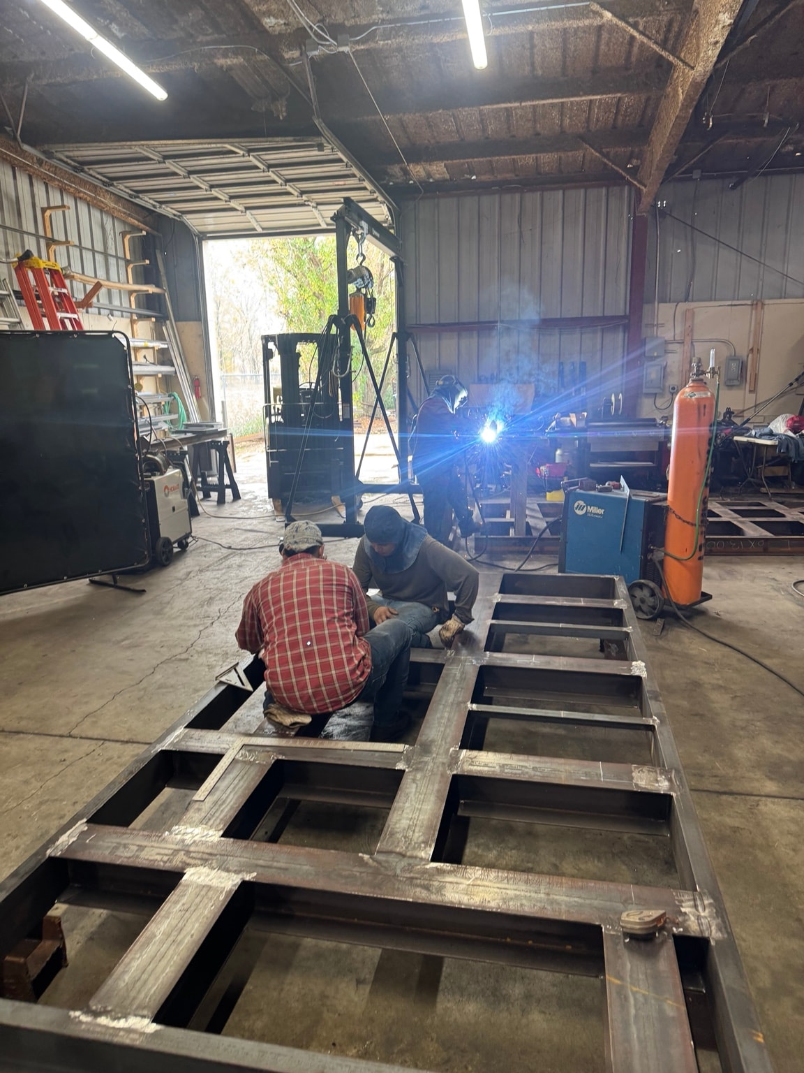 Shop Fabrication — Structural Frame